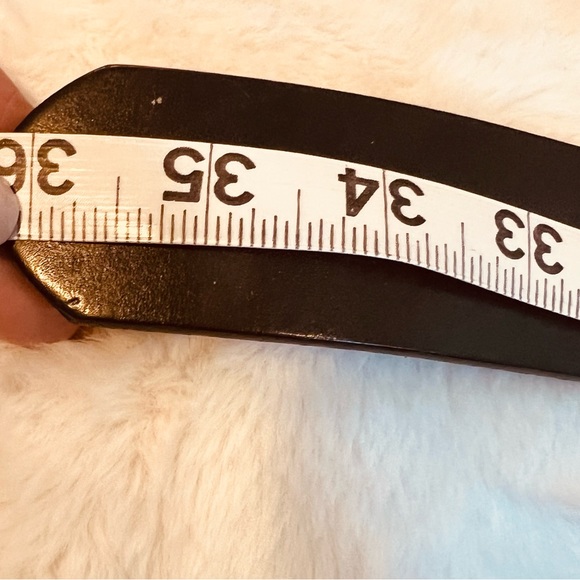 BLACK Ralph Lauren Belt with Silver Buckle - Picture 11 of 11